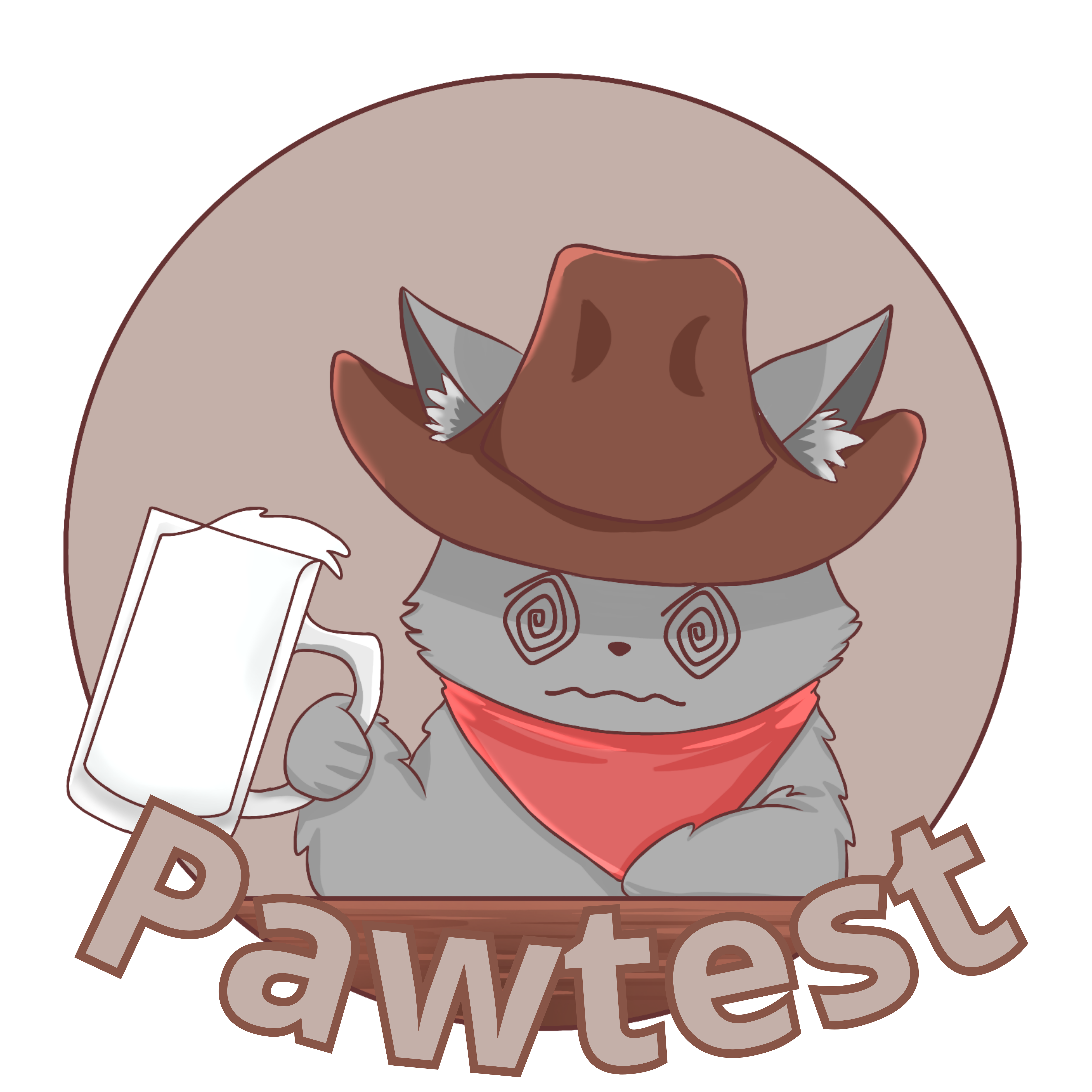 Pawtest mascot